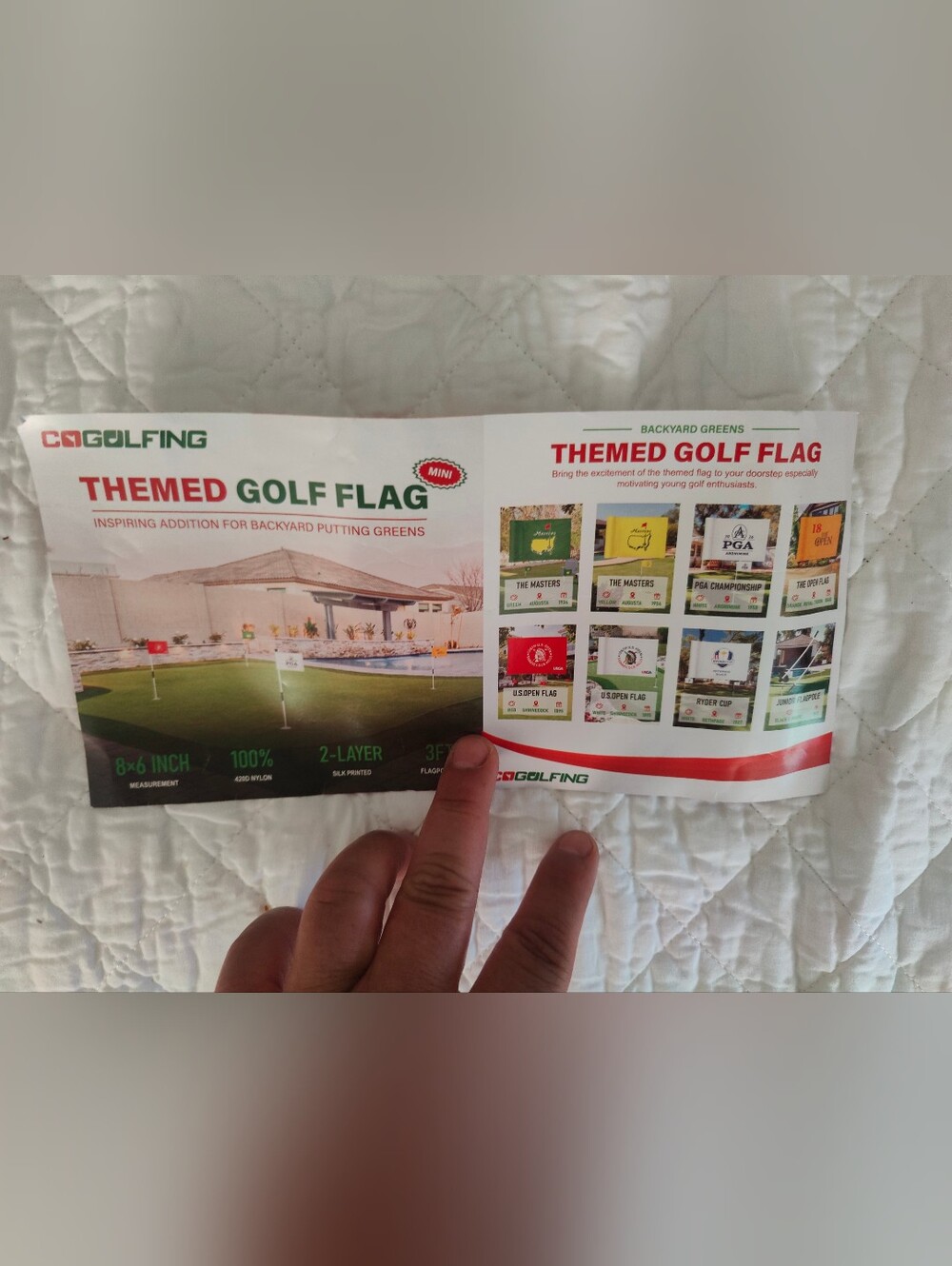Theme Golf Flag